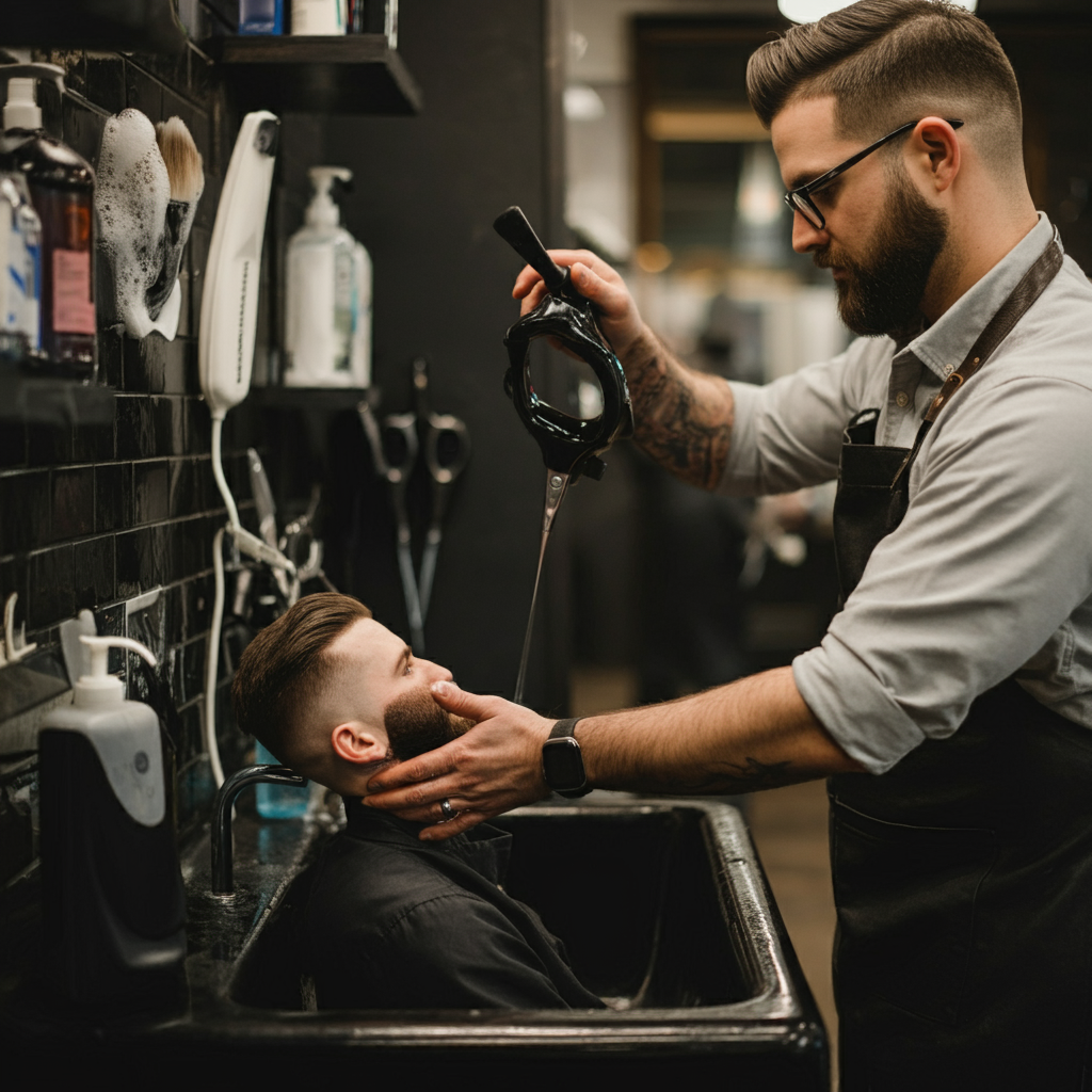 Barber Shop laundry service