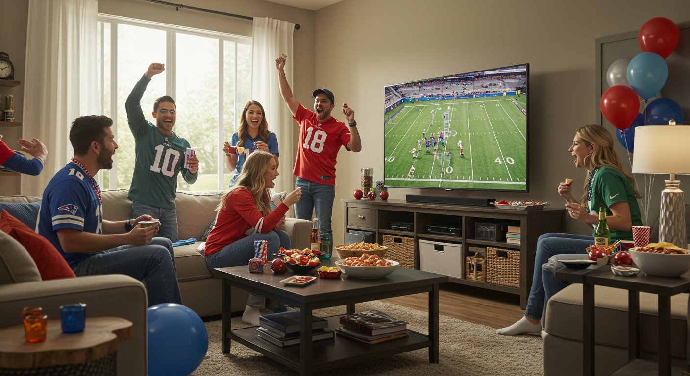 Super Bowl Party Cleaning Tips