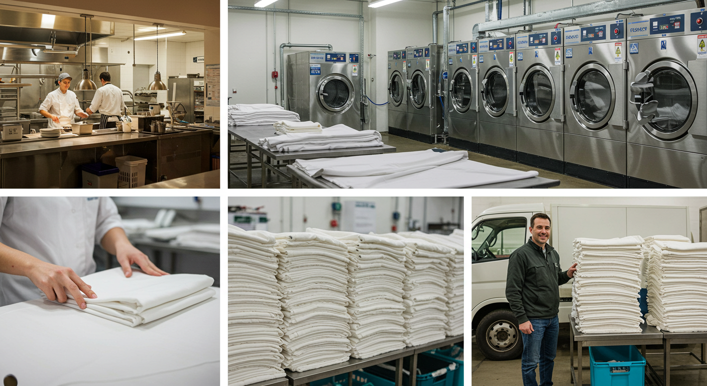 Commercial laundry service