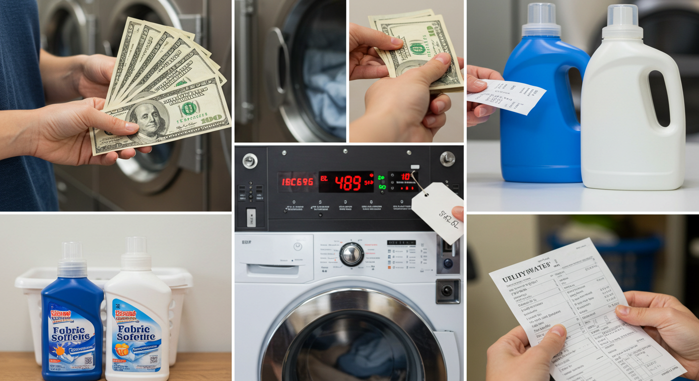 cost to do laundry at home