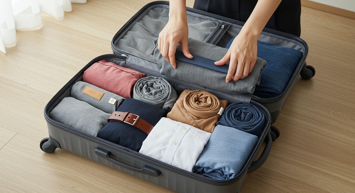 How to Pack Ironed Clothes