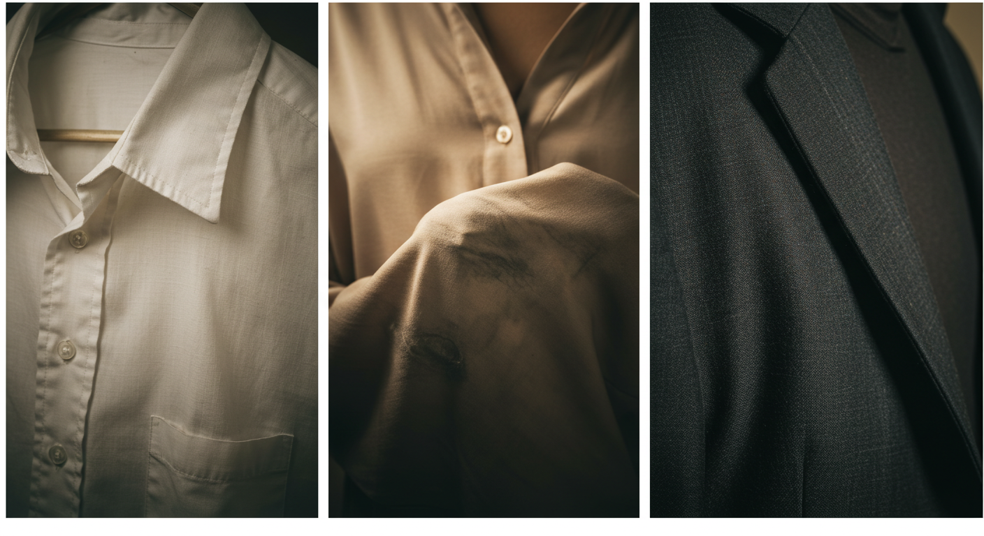 clothes still smell after dry cleaning
